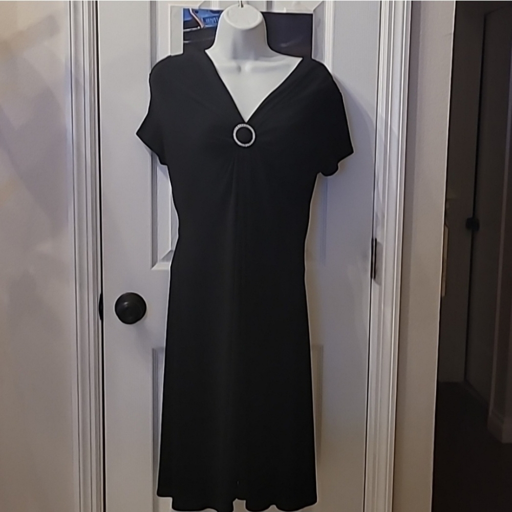 S.L Fashion Black Dress